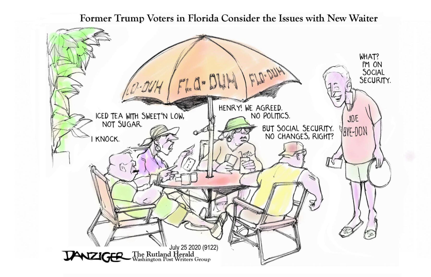 Jeff Danziger cartoon